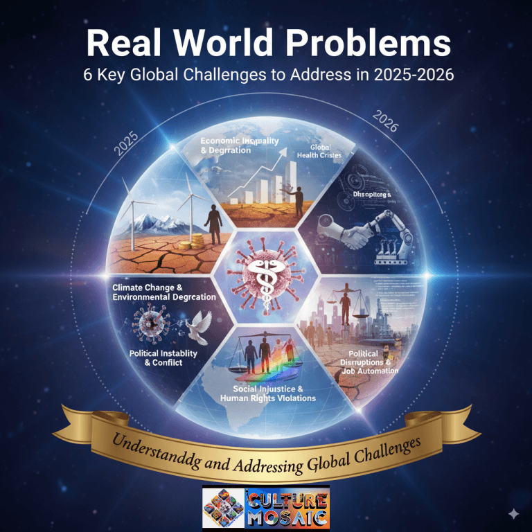 Real World Problems: 6 Global Challenges 2025-26