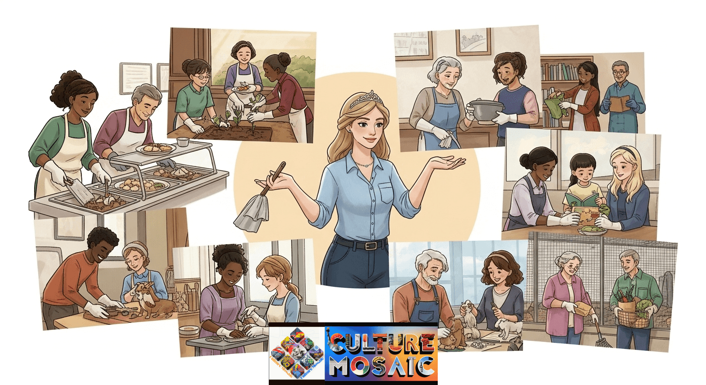 Volunteer Like a True Princess