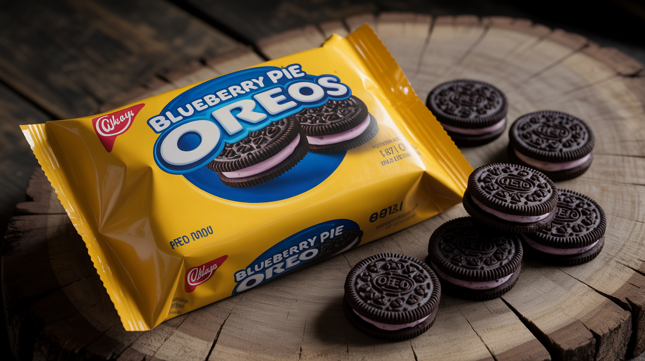 Blueberry Pie Oreos