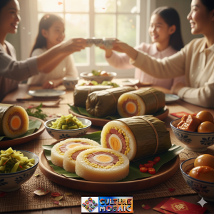 festive dishes make happy