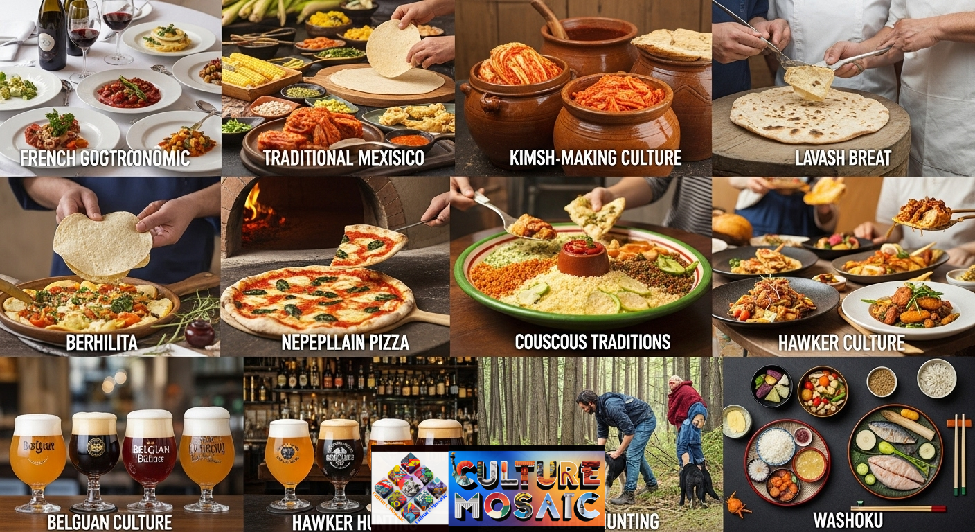 Examples of Global Culinary Heritage Around the World