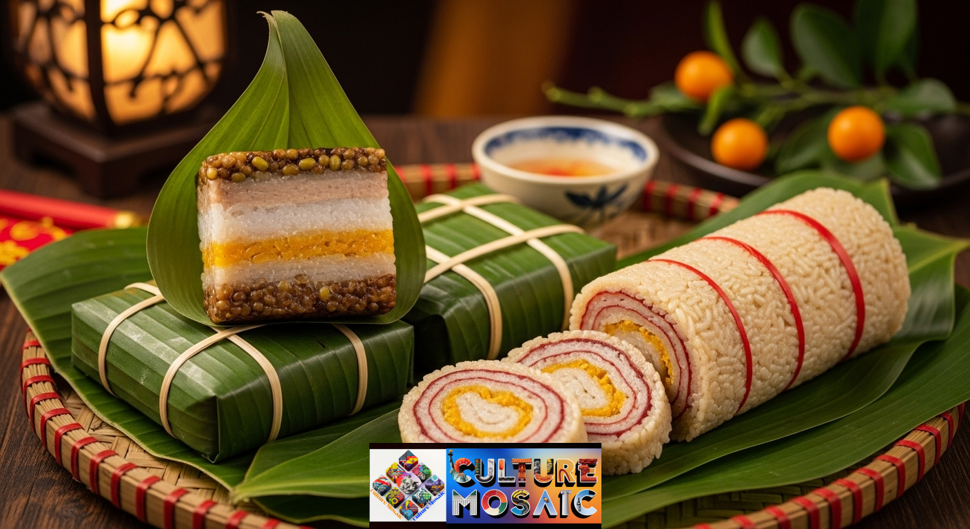 festive dishes make happy