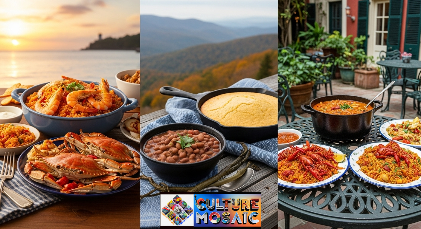 The Cultural Roots: Lowcountry, Appalachian, and Creole Traditions