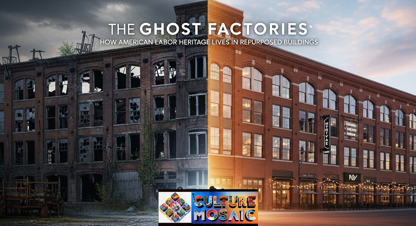 The Ghost Factories: How American Labor Heritage Lives in Repurposed Buildings