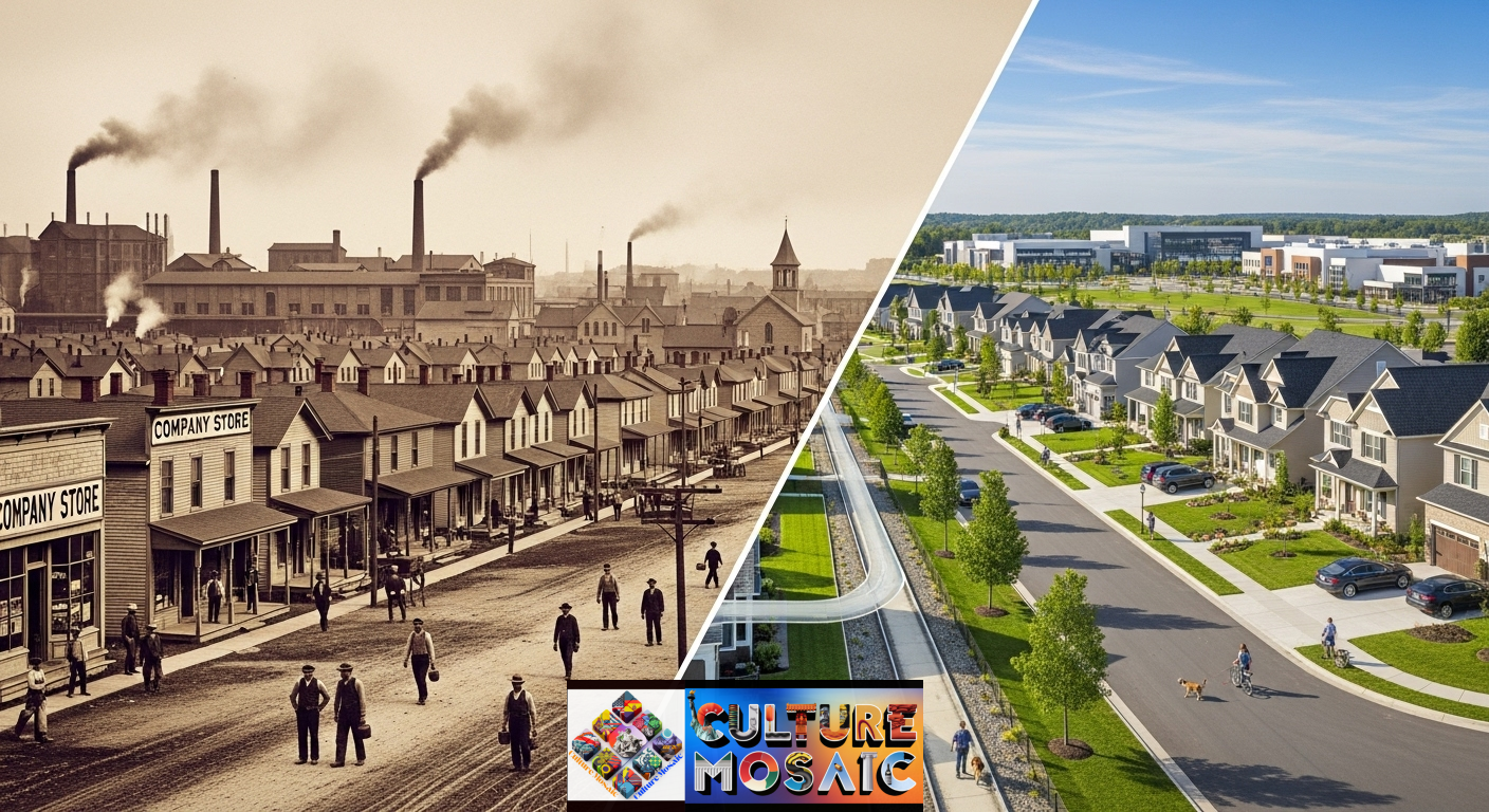 The Company Town to Modern Suburb Pipeline