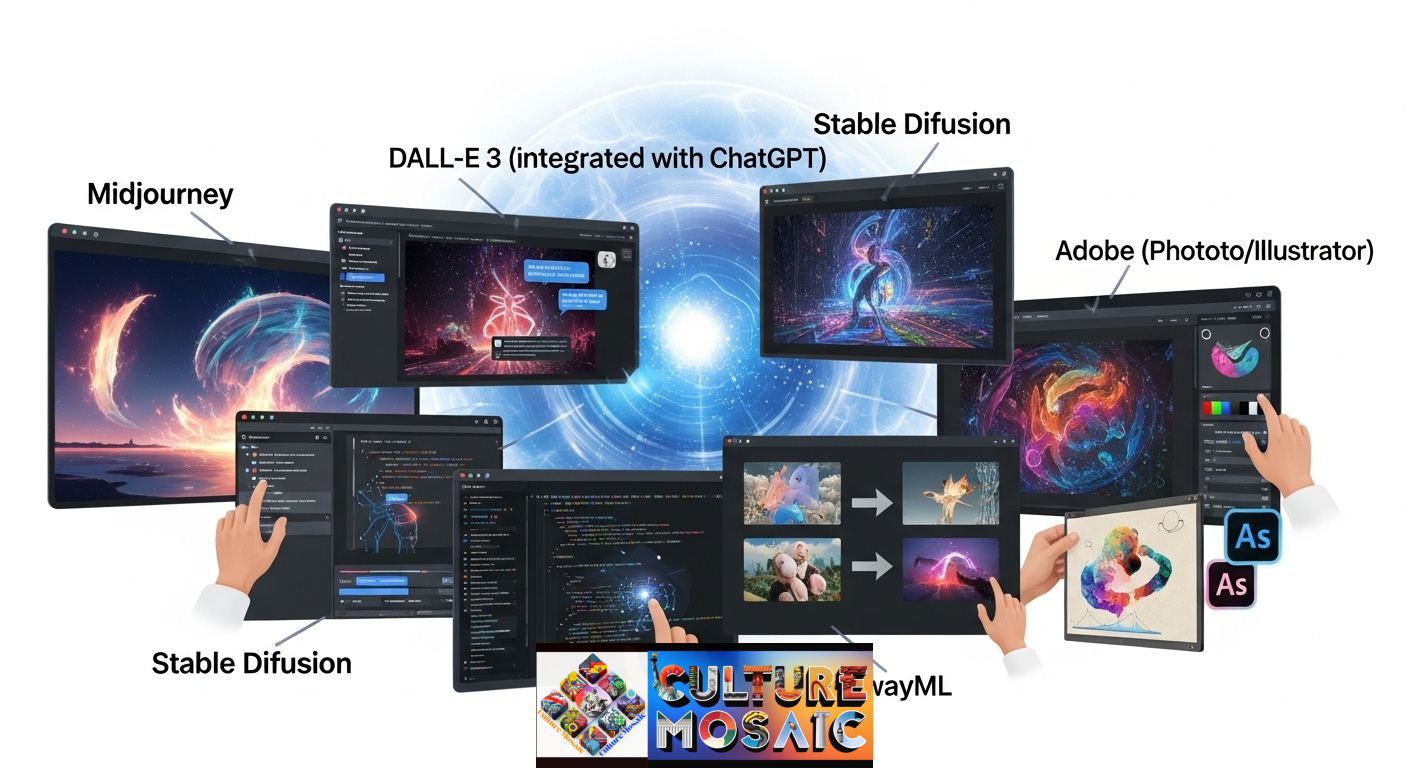 The Tools Shaping AI-Collaborative Art
