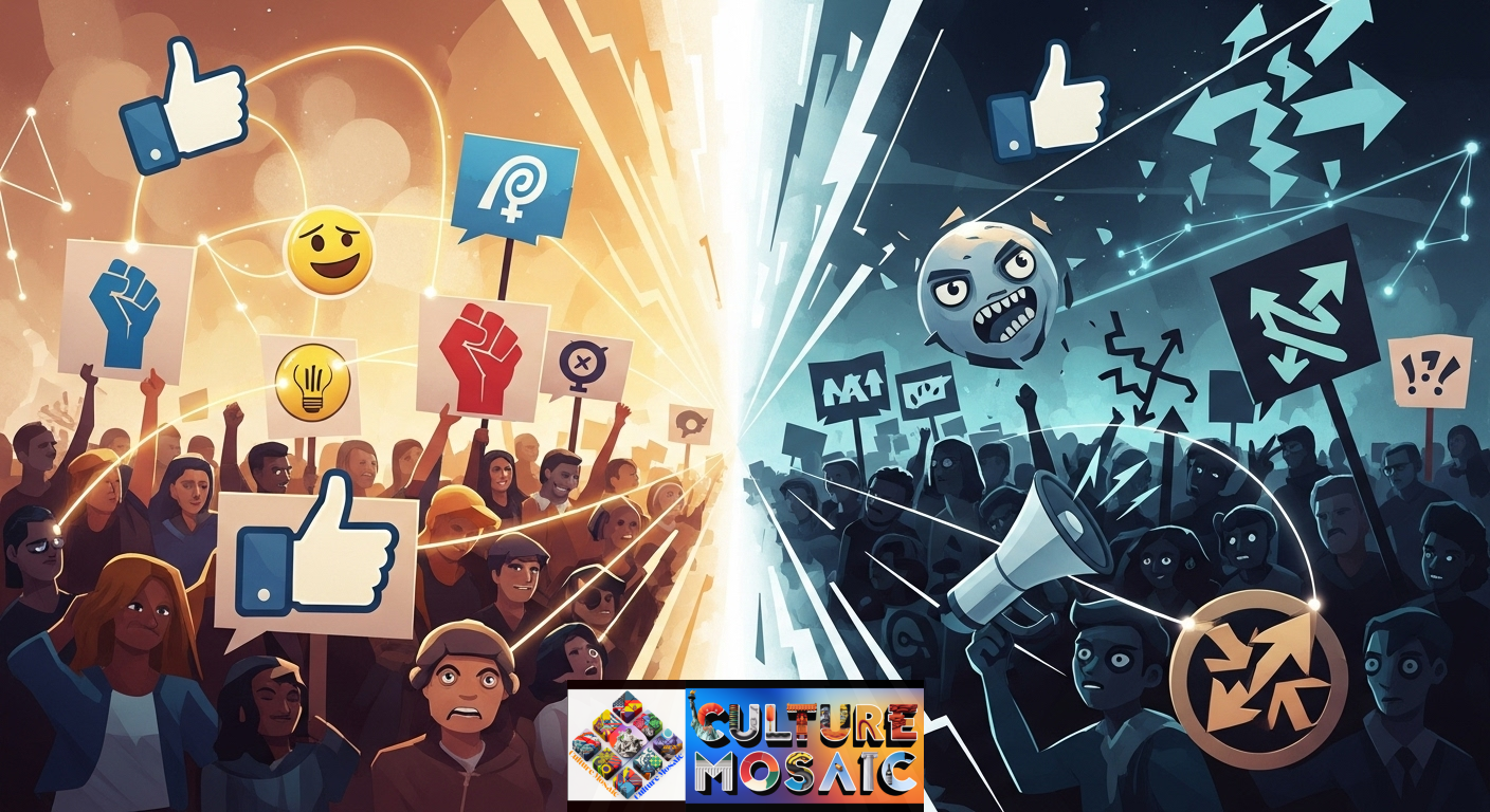 The Language of the Internet as Political Commentary