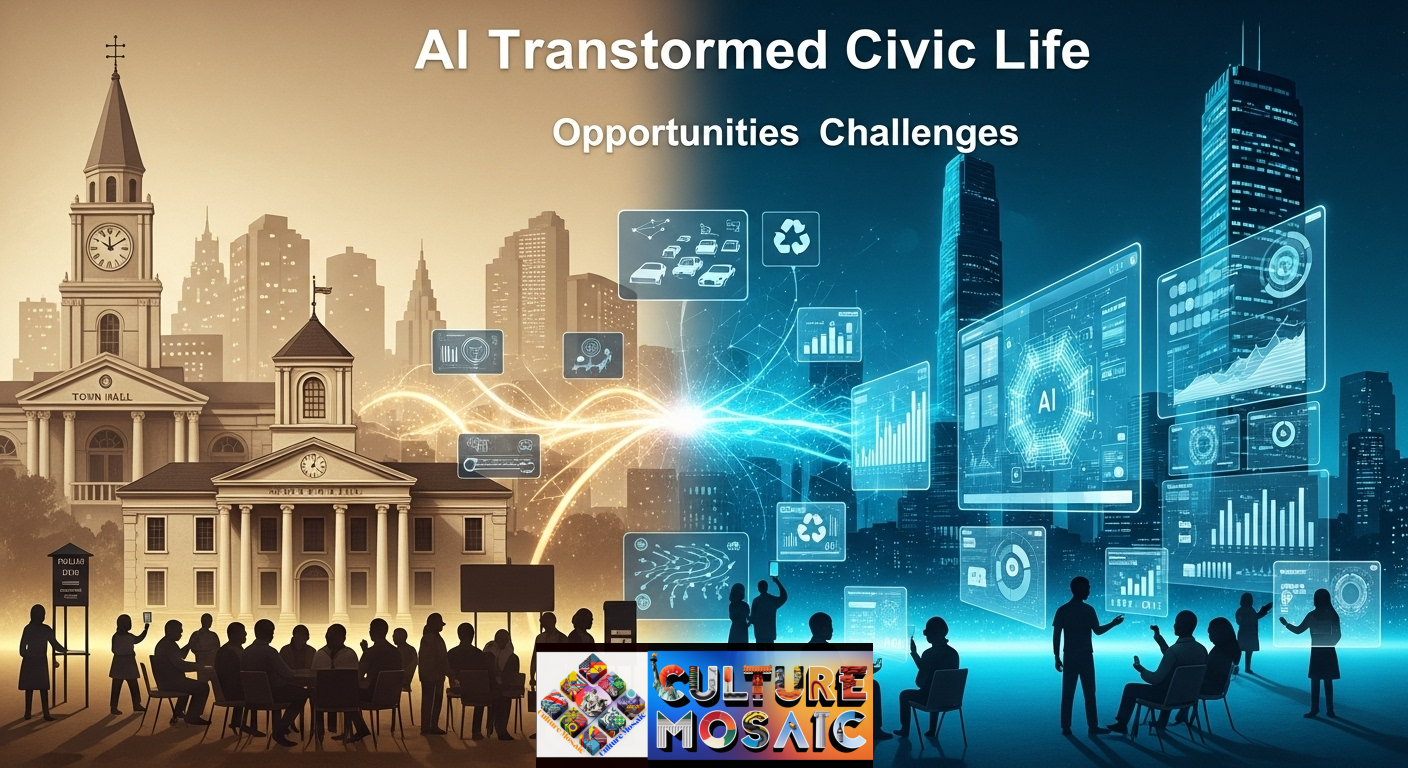How AI is Transforming Traditional Civic Life Structures