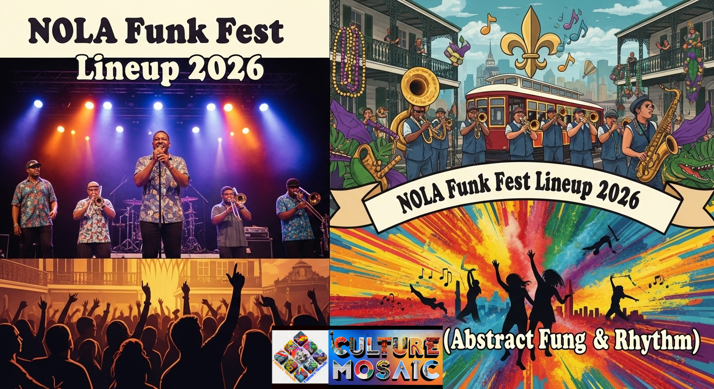 NOLA Funk Fest Lineup 2026