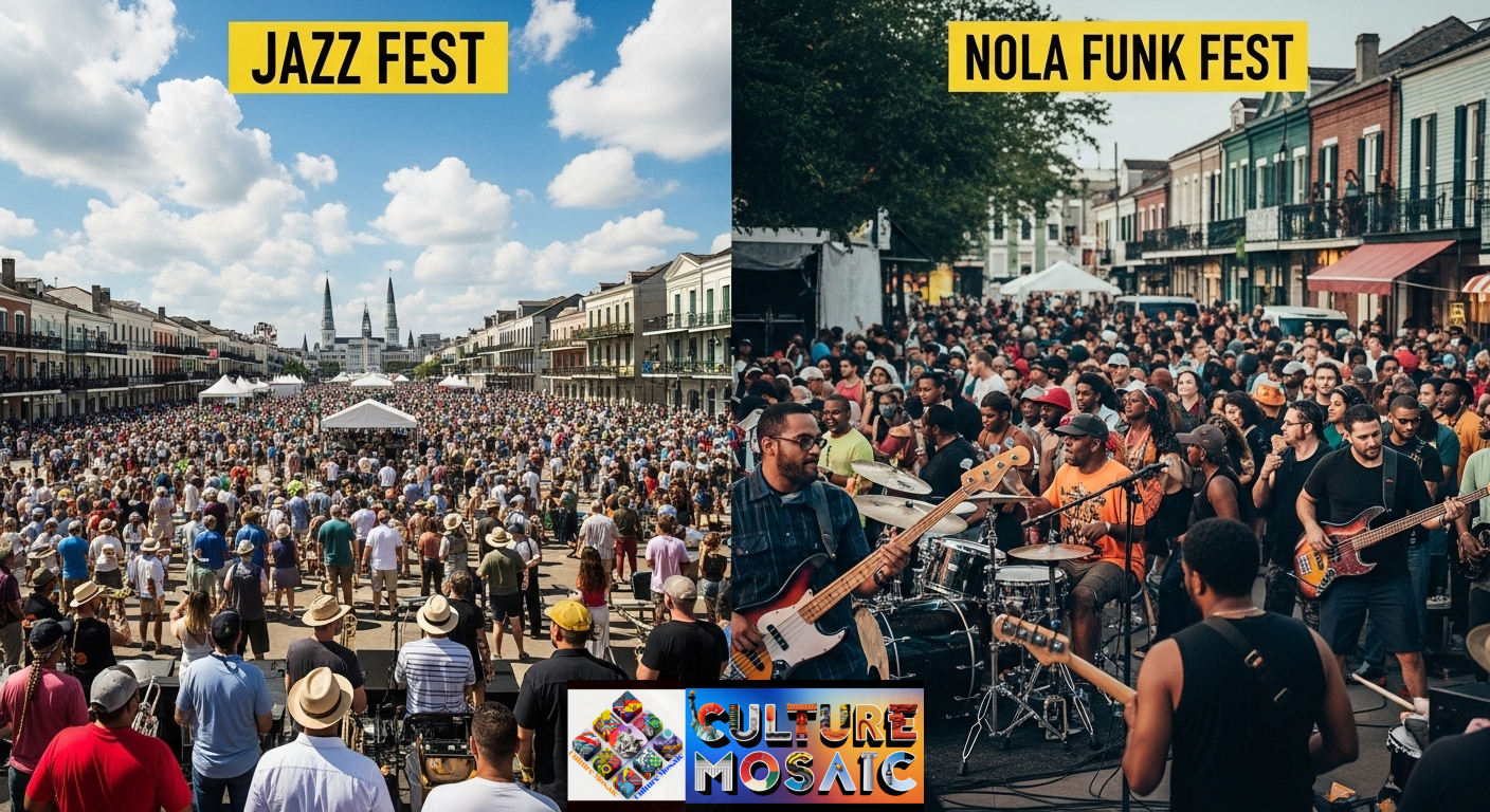NOLA Funk Fest Lineup vs. Jazz Fest: What's the Difference?