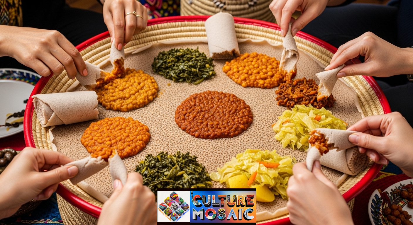 Ethiopian Injera: The Communal Eating Tradition That Challenges American Dining Norms