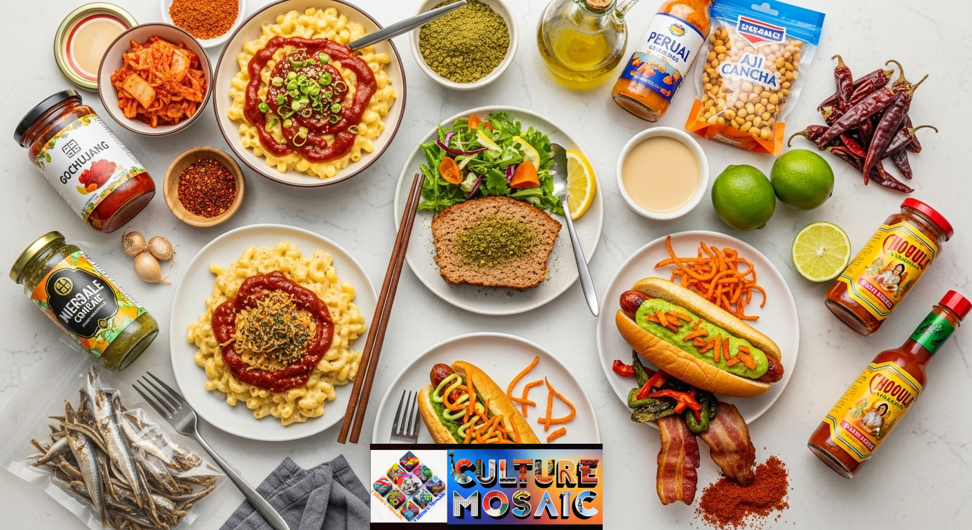 The Global Pantry Meets American Plates