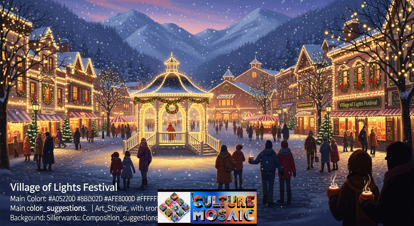 What to Expect at the Village of Lights Festival