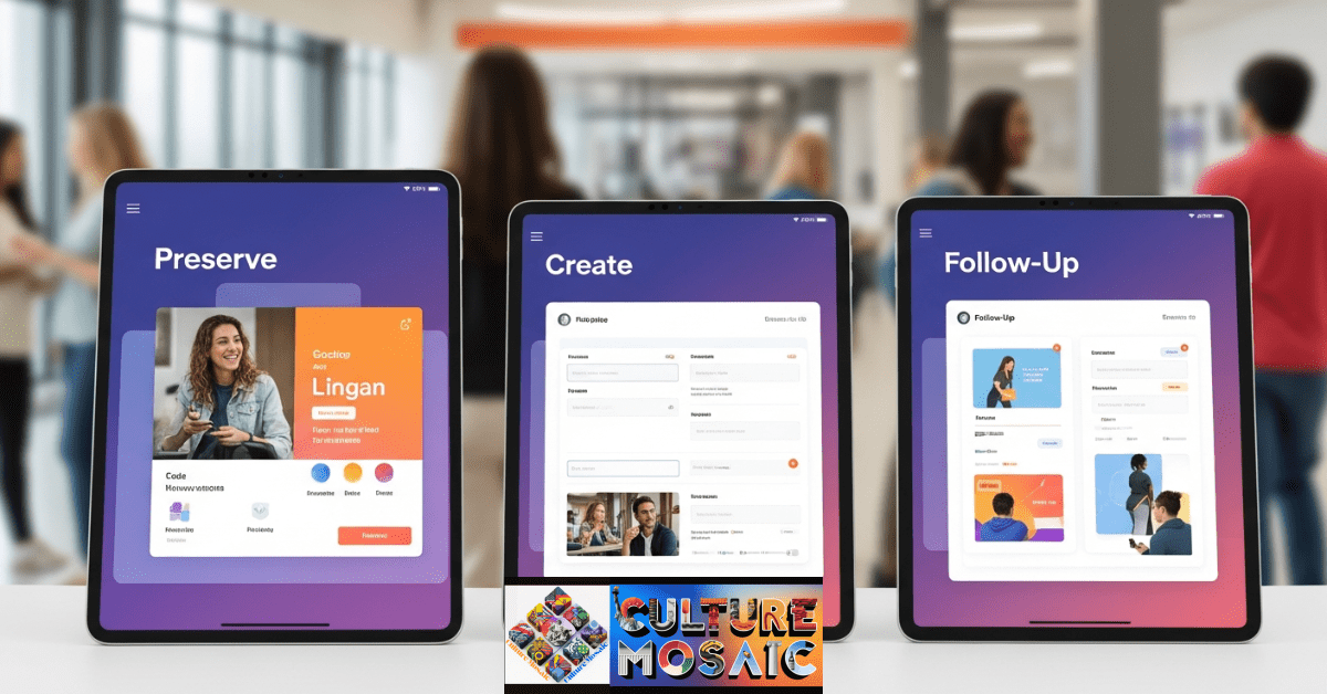 Three digital tablets displaying email templates for different types of civic action.