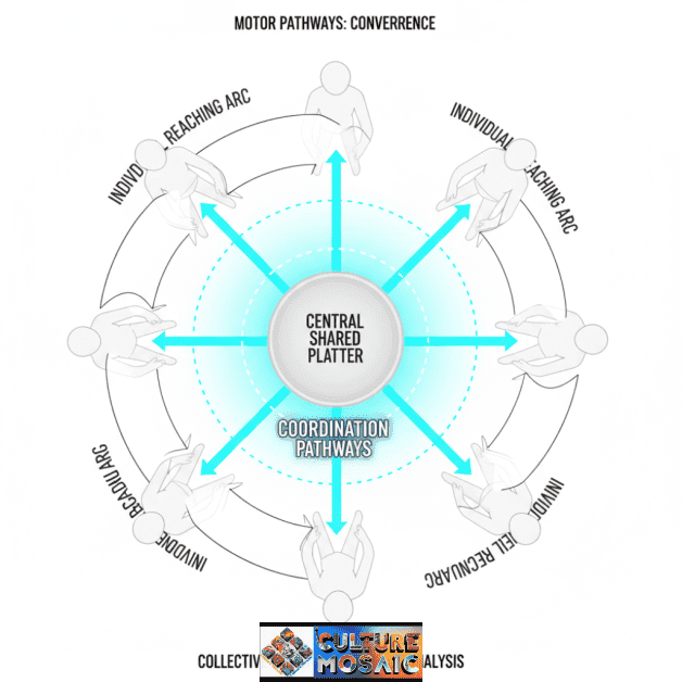 The Commensal Architecture of Shared Vessels