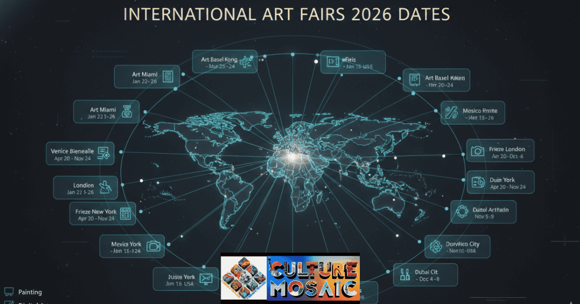 The Complete International Art Fairs 2026 Dates Calendar