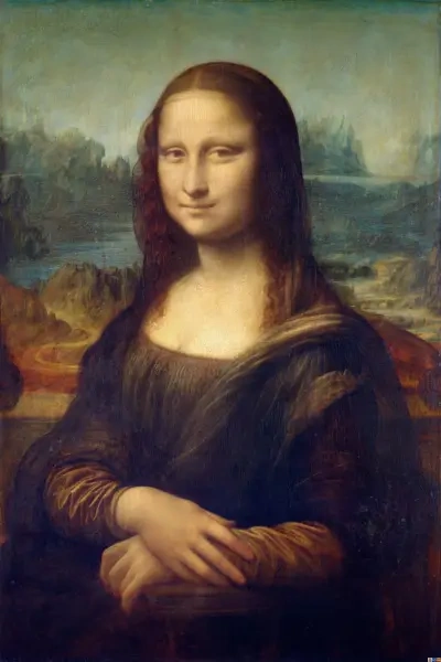 Leonardo da Vinci Paintings Images featuring the Mona Lisa artwork in high resolution