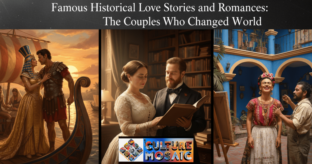 Famous Historical Love Stories and Romances