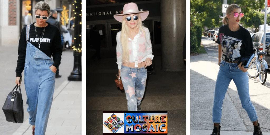 2016 fashion trends high school: High-Waisted Denim and the Return of the 90s Silhouette