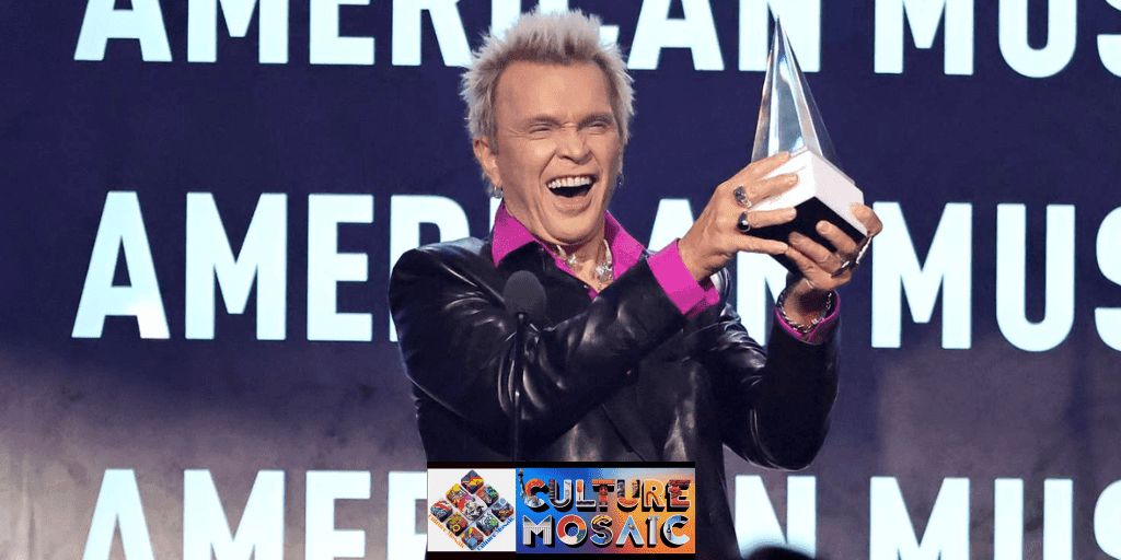 Billy Idol Accepts His Lifetime Achievement Award