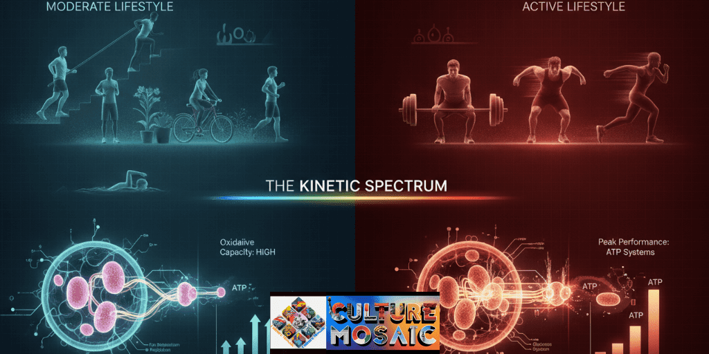 The Kinetic Spectrum: Moderate vs Active Lifestyle and the Science of Human Bioenergetics