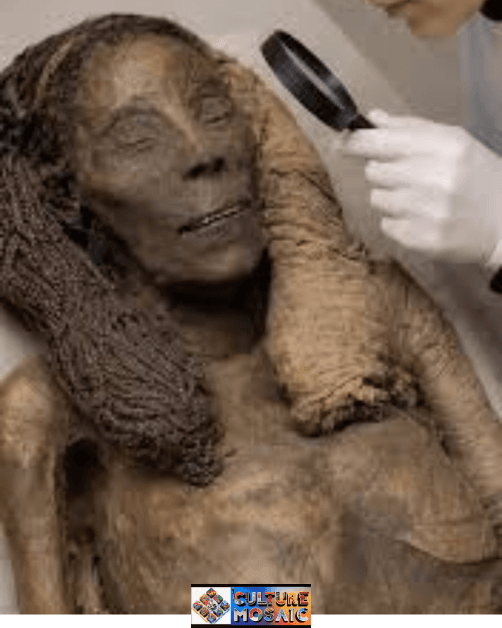 the golden mummies of egypt The Lady with the Coin Hairdo