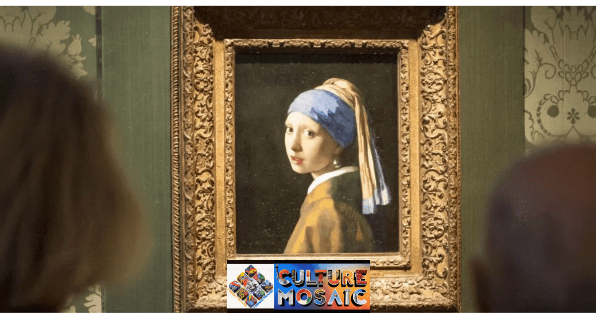 top 10 most famous paintings of all time: Girl with a Pearl Earring by Johannes Vermeer