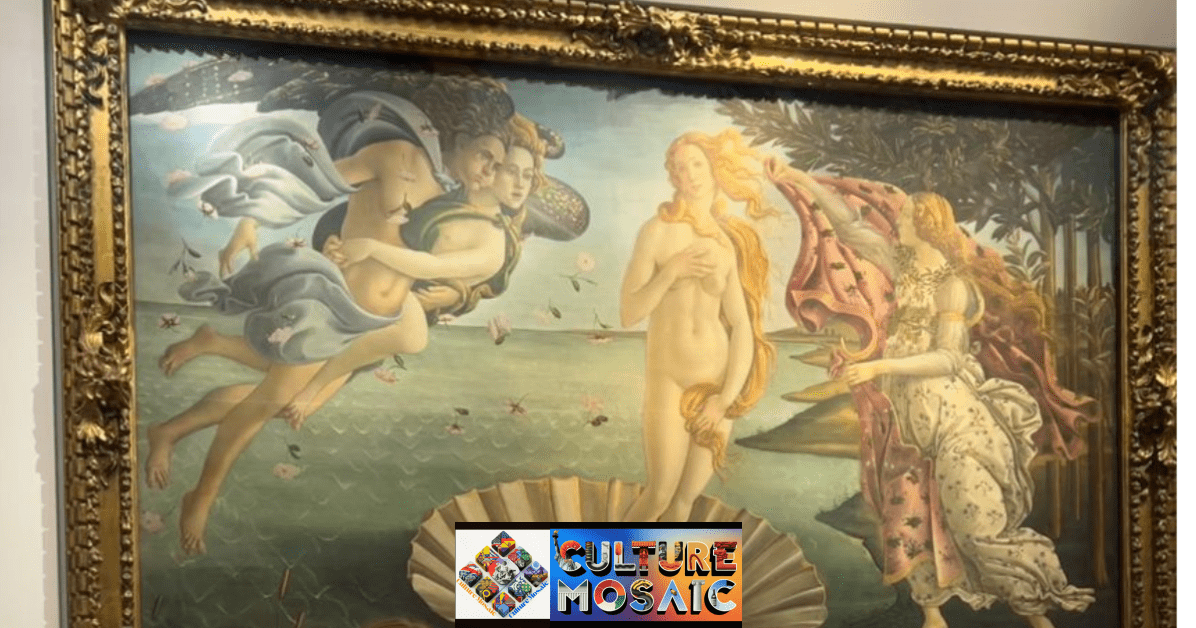 top 10 most famous paintings of all time: The Birth of Venus by Sandro Botticelli