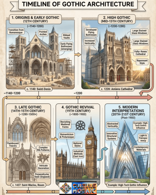 What Influenced Gothic Architecture
